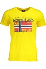 Marškinėliai vyrams Norway 1963 836013, geltoni цена и информация | Мужские футболки | pigu.lt
