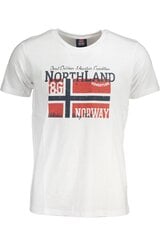 Marškinėliai vyrams Norway 1963 836013, balti цена и информация | Мужские футболки | pigu.lt