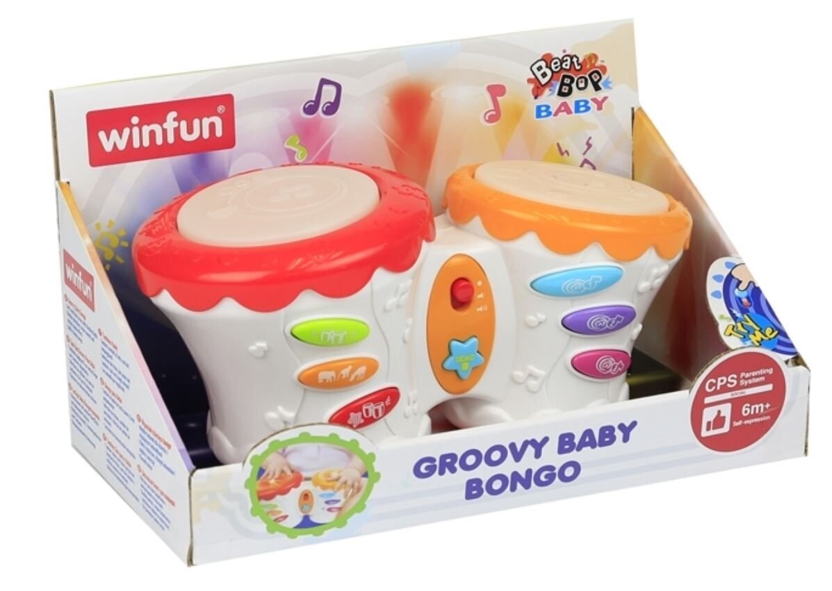 Interaktyvūs Winfun Būgnai kaina ir informacija | Žaislai kūdikiams | pigu.lt