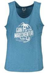 Gian Marco Venturi marškinėliai vyrams AU000791-ROLANDO, mėlyni цена и информация | Футболка мужская | pigu.lt
