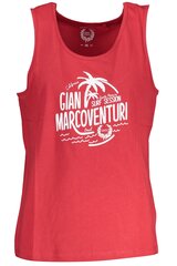 Gian Marco Venturi marškinėliai vyrams AU000791-ROLANDO, raudoni цена и информация | Футболка мужская | pigu.lt