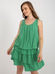 Платье tw-sk-bi-8139.44, зеленое цена и информация | Платья | pigu.lt