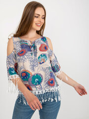 Летняя блузка с принтом цена и информация | Женские блузки, рубашки | pigu.lt