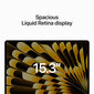 Macbook Air 15” Apple M2 8C CPU, 10C GPU/8GB/256GB SSD/Starlight/INT - MQKU3ZE/A kaina ir informacija | Nešiojami kompiuteriai | pigu.lt