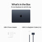 Macbook Air 15” Apple M2 8C CPU, 10C GPU/8GB/256GB SSD/Midnight/INT - MQKW3ZE/A kaina ir informacija | Nešiojami kompiuteriai | pigu.lt
