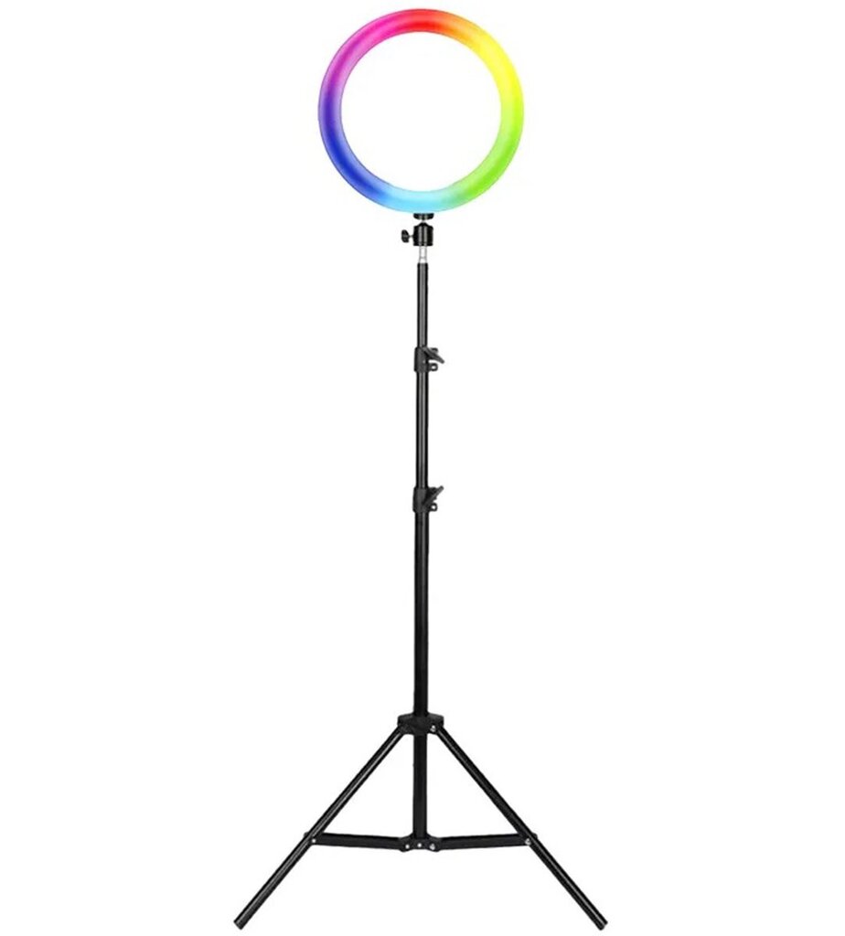 Perf Ring RGB LED kaina ir informacija | Fotografijos apšvietimo įranga | pigu.lt