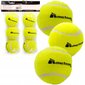 Stalo teniso kamuoliukai Meteor, 6vnt, geltoni kaina ir informacija | Stalo teniso raketės, dėklai ir rinkiniai | pigu.lt