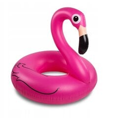Pripučiamas vandens ratas -flamingas, 120cm kaina ir informacija | Pripučiamos ir paplūdimio prekės | pigu.lt