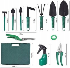 Sodo įrankių rinkinys Gardenline, 10 d. kaina ir informacija | Sodo įrankiai | pigu.lt