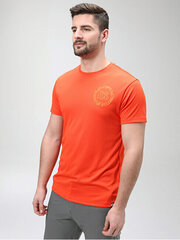 Marškinėliai vyrams Muslan TLM2307-E30E, oranžiniai kaina ir informacija | Vyriški marškinėliai | pigu.lt