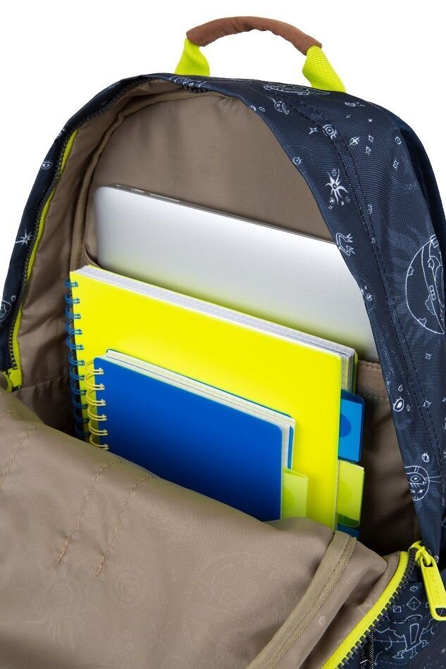 Mokyklinė kuprinė CoolPack Scout Mandalorian, tamsiai mėlyna kaina ir informacija | Kuprinės mokyklai, sportiniai maišeliai | pigu.lt
