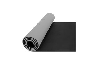 Kilimėlis mankštai 4FIZJO, 180x60 cm, pilkas цена и информация | Коврики для йоги, фитнеса | pigu.lt