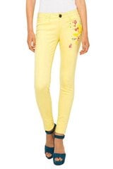 Desigual женские тонкие летние джинсы BRYAN цена и информация | Джинсы для женщин | pigu.lt
