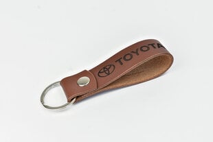 Odinis raktų pakabukas Toyota, rudas kaina ir informacija | Raktų pakabukai | pigu.lt