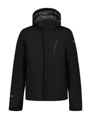 Icepeak vyriška izoliuota softshell striukė BARAGA, juoda kaina ir informacija | Vyriškos striukės | pigu.lt