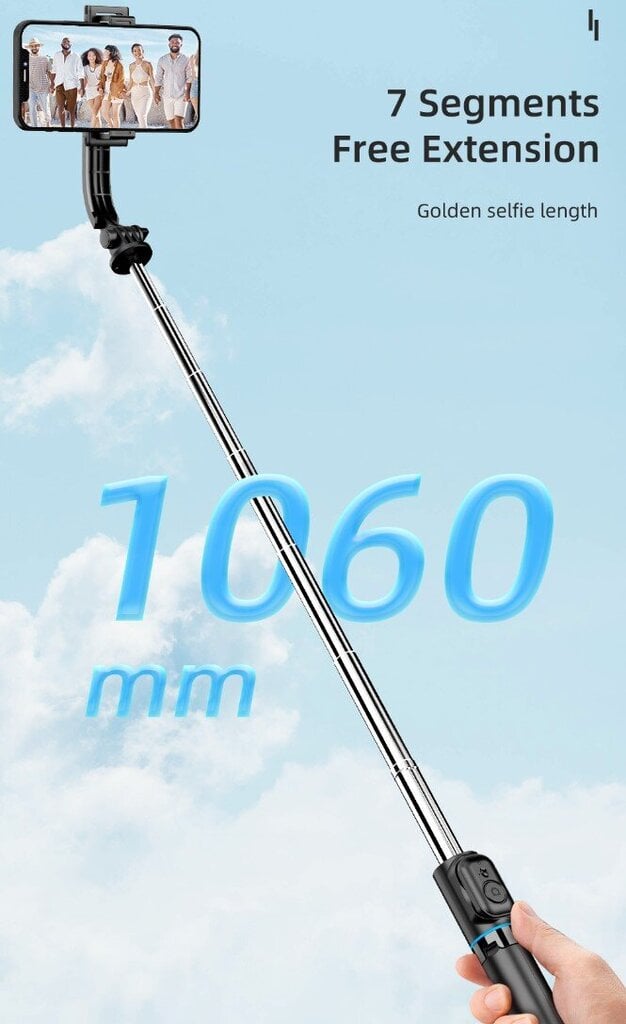 Cyke C01 kaina ir informacija | Asmenukių lazdos (selfie sticks) | pigu.lt