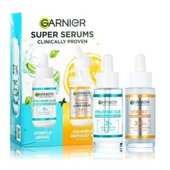 Veido serumų rinkinys Garnier Skin Naturals Super Serum, 2 vnt. цена и информация | Сыворотки для лица, масла | pigu.lt