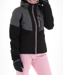 Женская горнолыжная куртка Icepeak FAENZA, цвет черный цена и информация | Лыжная одежда и аксессуары | pigu.lt