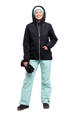Icepeak moteriška slidinėjimo striukė CATHAY, juoda kaina ir informacija | Slidinėjimo apranga moterims | pigu.lt