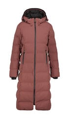 Icepeak moteriškas žieminis paltas BRILON, raudonmedžio kaina ir informacija | Striukės moterims | pigu.lt