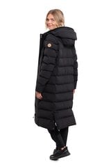 Icepeak moteriškas žieminis paltas BRILON, juodas kaina ir informacija | Striukės moterims | pigu.lt