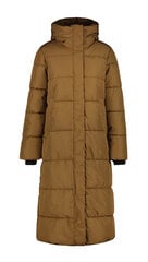 Icepeak moteriškas žieminis paltas ADDIA, rudas kaina ir informacija | Striukės moterims | pigu.lt