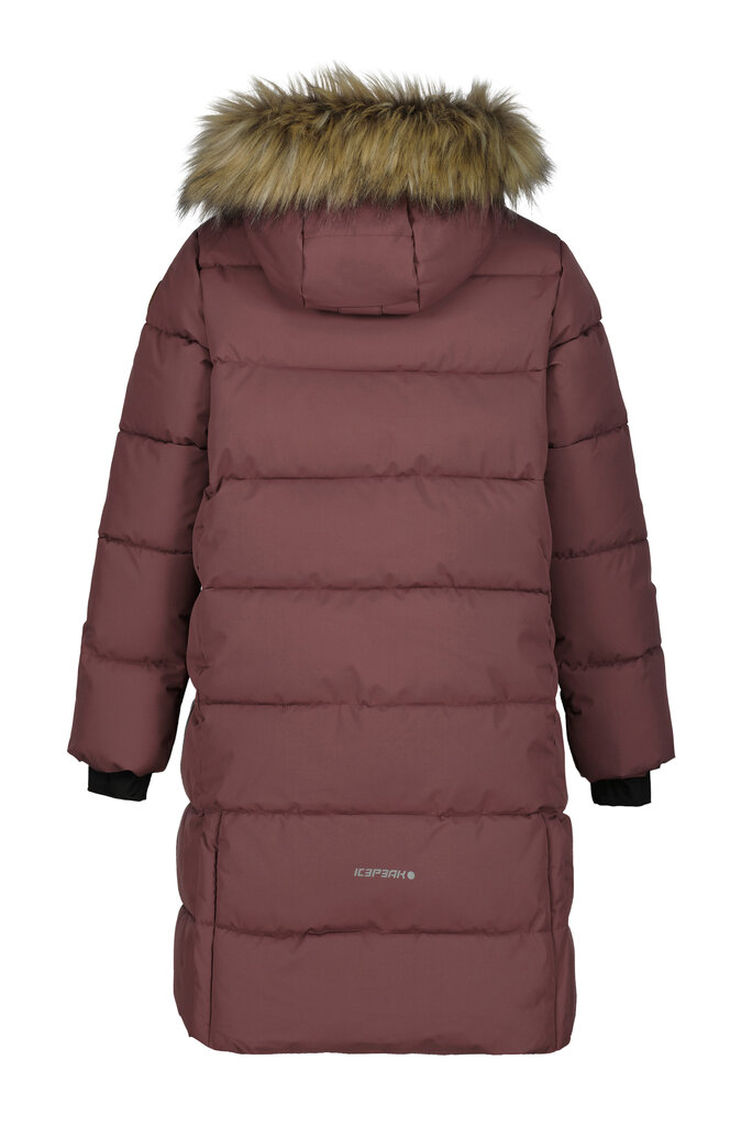 Icepeak vaikiškas žieminis paltas KEYSTONE JR, raudonas kaina ir informacija | Žiemos drabužiai vaikams | pigu.lt