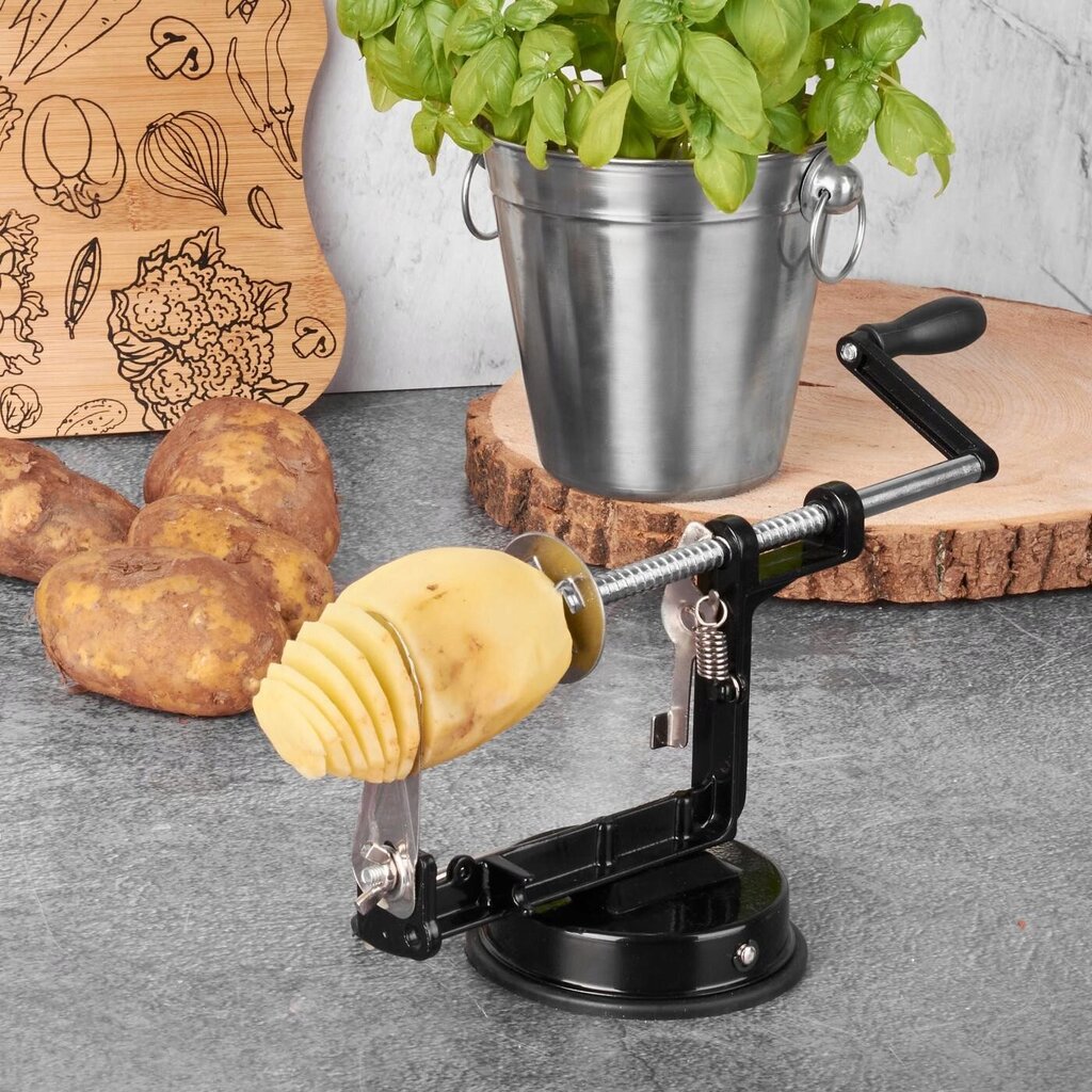 Susuktų bulvyčių gaminimo aparatas, 1 vnt. kaina ir informacija | Virtuvės įrankiai | pigu.lt