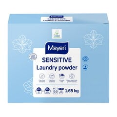 Mayeri Sensitive skalbimo milteliai, 1.65kg kaina ir informacija | Skalbimo priemonės | pigu.lt