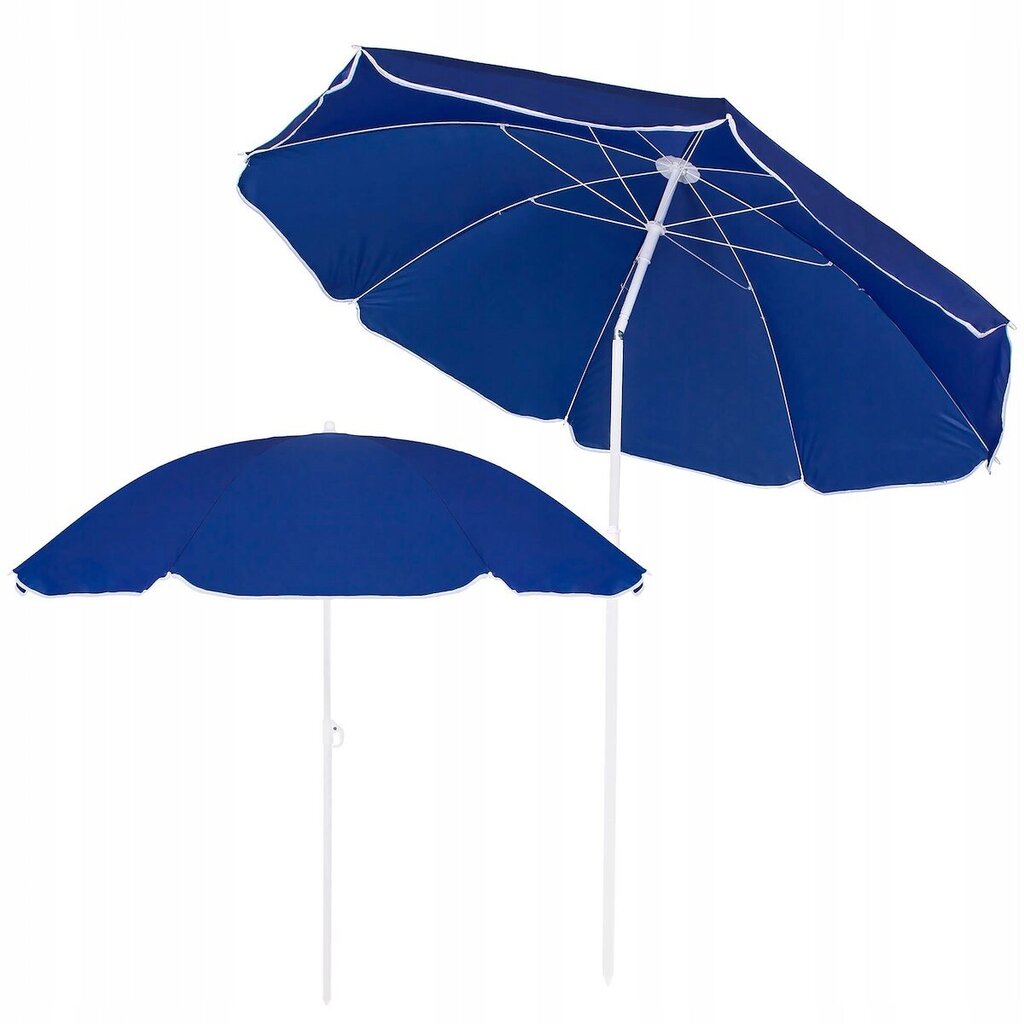 Lauko skėtis Springos XXL, mėlynas kaina ir informacija | Skėčiai, markizės, stovai | pigu.lt