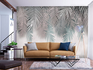 Fototapetai Egzotiškų palmių lapai kaina ir informacija | Fototapetai | pigu.lt