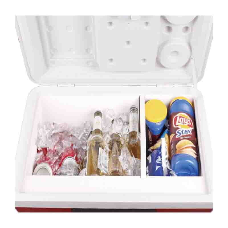 Šaldymo dėžė Iceblast, 50l, raudona kaina ir informacija | Šaltkrepšiai, šaltdėžės ir šaldymo elementai | pigu.lt