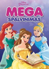 Mega spalvinimas. Princesės цена и информация | Книжки - раскраски | pigu.lt