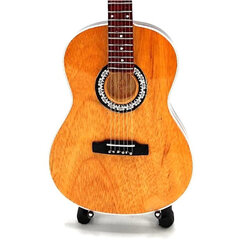 Мини классическая гитара, масштаб 1:4 цена и информация | Другие оригинальные подарки | pigu.lt