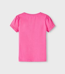 Детская футболка Name It 13219070*01, розовая цена и информация | Рубашки для девочек | pigu.lt
