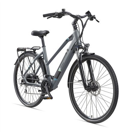Elektrinis dviratis Telefunken Trekking E-Bike Expedition XC940, pilkas kaina ir informacija | Elektriniai dviračiai | pigu.lt