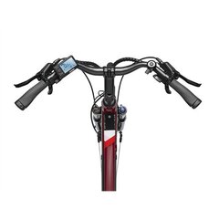 Elektrinis dviratis Telefunken Trekking E-Bike Expedition XC940, raudonas kaina ir informacija | Elektriniai dviračiai | pigu.lt