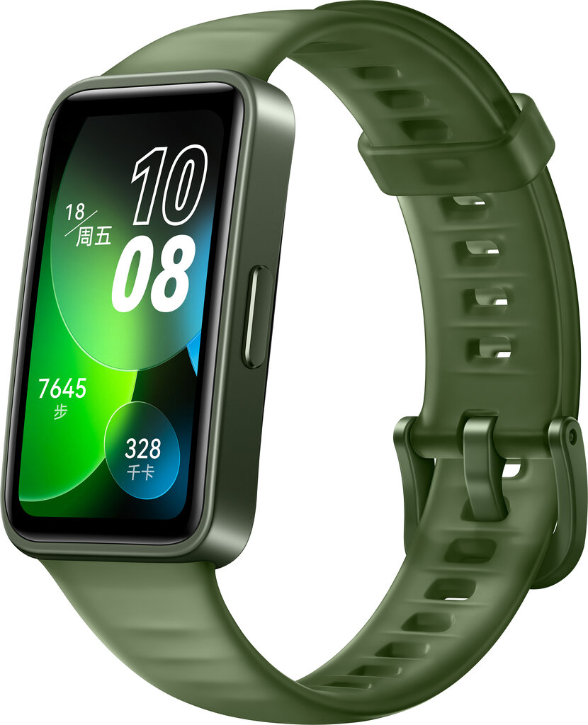 Huawei Band 8 Emerald Green цена и информация | Išmaniosios apyrankės (fitness tracker) | pigu.lt