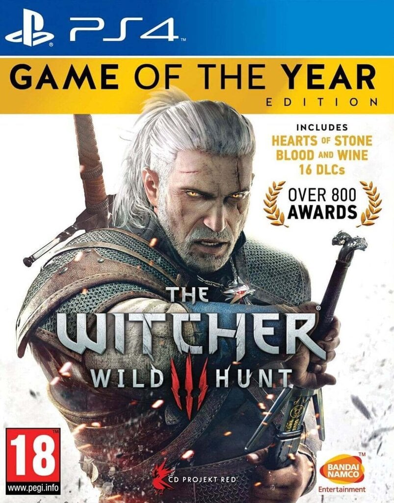 The Witcher 3: Game of the year Edition, PS4 цена и информация | Kompiuteriniai žaidimai | pigu.lt