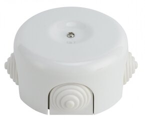 Соединительная коробка керамическая белая 70197 цена и информация | Выключатели, розетки | pigu.lt