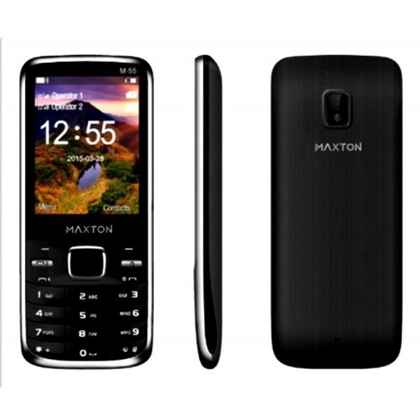Maxton M55, ENG, Juoda цена и информация | Mobilieji telefonai | pigu.lt