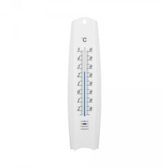 Bradas Lauko termometras „WHITE LINE“ - plastikinis BALTAS, WL-M34WH цена и информация | Метеорологические станции, термометры | pigu.lt