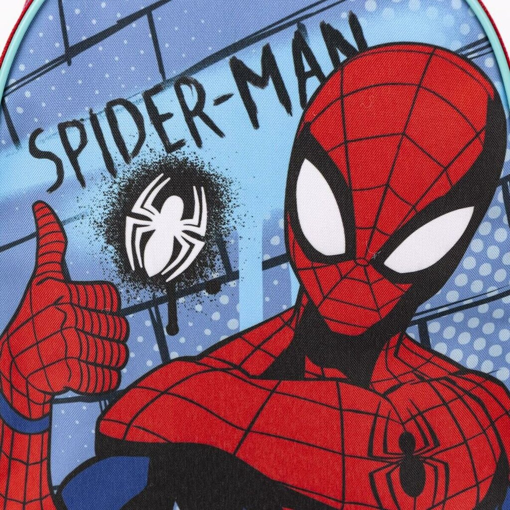 Mokyklinė kuprinė Spiderman, mėlyna kaina ir informacija | Kuprinės mokyklai, sportiniai maišeliai | pigu.lt