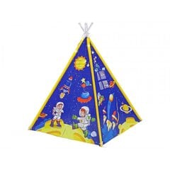 Vaikiška indėniška palapinė su šviesos efektais Kosmosas Lean Toys kaina ir informacija | Vaikų žaidimų nameliai | pigu.lt