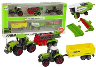 Žemės ūkio technikos rinkinys Lean Toys kaina ir informacija | Žaislai berniukams | pigu.lt