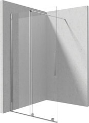 Walk-in stumdoma dušo sienelė Deante Jasmin, 90x195 cm kaina ir informacija | Dušo durys ir sienelės | pigu.lt