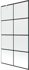 Vonios sienelė Mexen Next I, White/juodas raštas, 100 x 150 cm цена и информация | Аксессуары для ванн, душевых кабин | pigu.lt