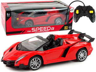 Rc sportinis automobilis Lean Toys, raudonas kaina ir informacija | Žaislai berniukams | pigu.lt