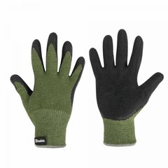 Sodo ir darbo pirštinės Bradas TERMO GRIP GREEN, 10 dydis, 6 vnt. цена и информация | Pirštinės darbui sode M/25cm | pigu.lt