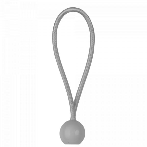 Elastinė guma su burbuliuku Bradas Bungee Cord Ball, 15 cm, 10 vnt., pilka kaina ir informacija | Sodo įrankiai | pigu.lt
